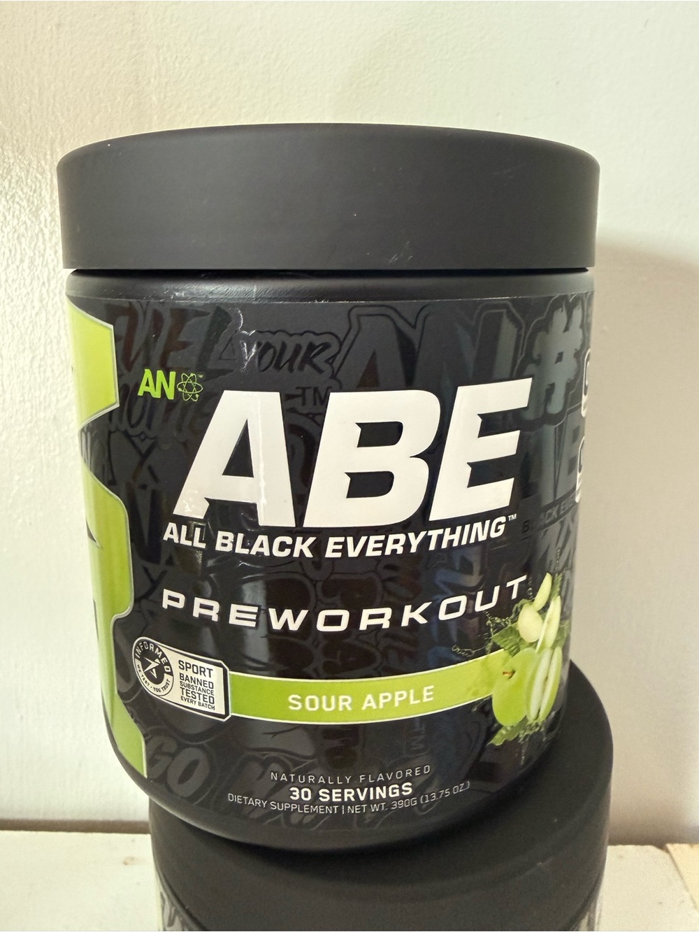 All Black Everything Preworkout - Sour Apple (Green)